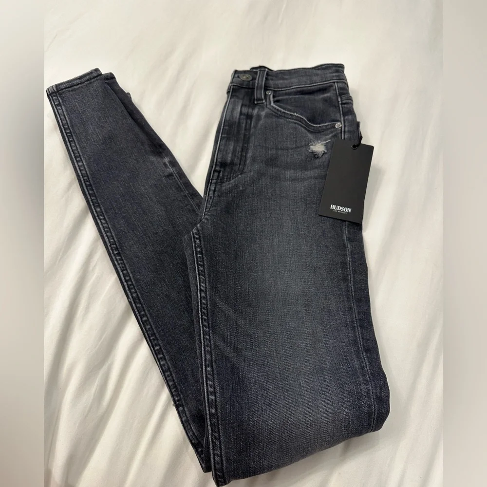 Hudson centerfold high rise skinny future stretch jean - Picture 4 of 13